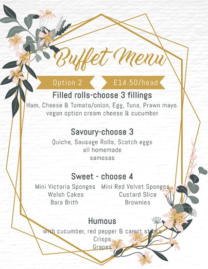 Menus | The Rising Sun